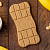 "Нежность" - белый шоколад на молоке ореха кешью, с пастой из ядер кешью, с бананом молекулярной сушки и стручками ванили