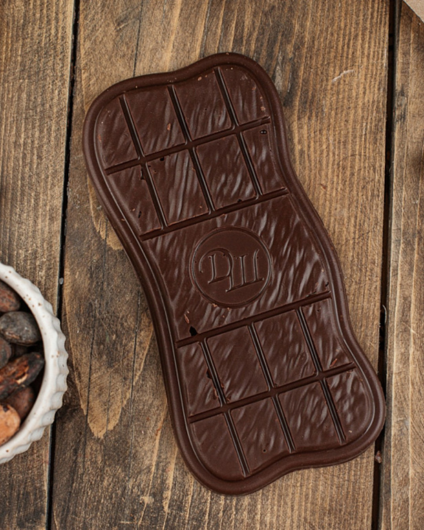 Темный шоколад 65% какао в плитке